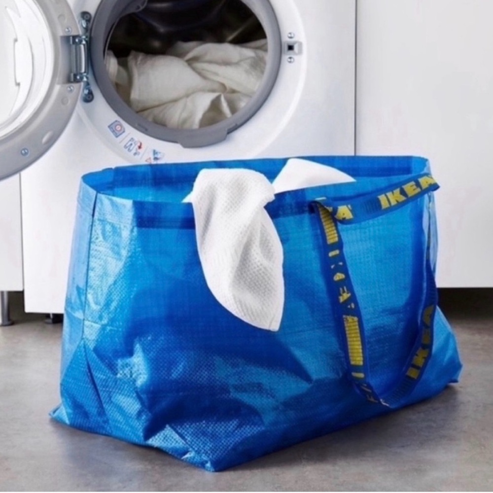 Set Of 4 IKEA Blue Tote Bag- Set of 4!! - Picture 4 of 7